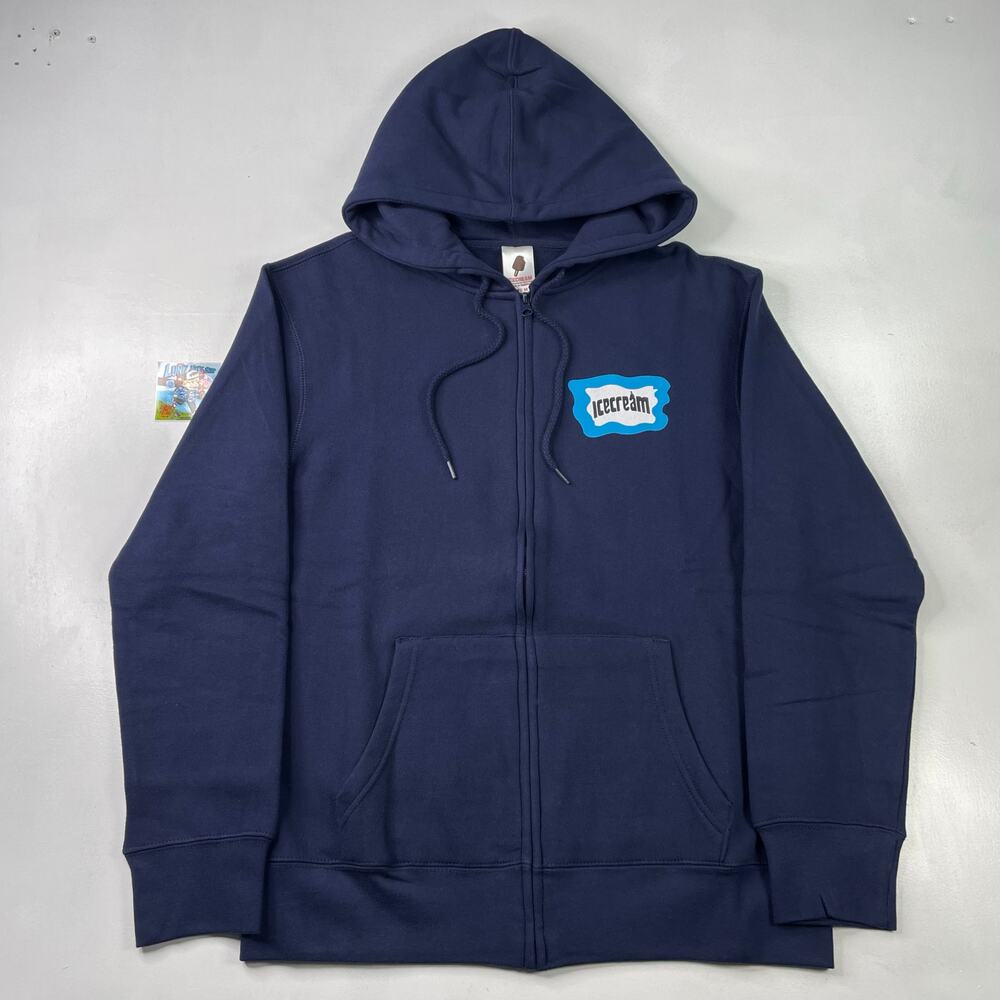 OG Billionaire Boys Club x Ice cream Zip Up Hoodie - Navy